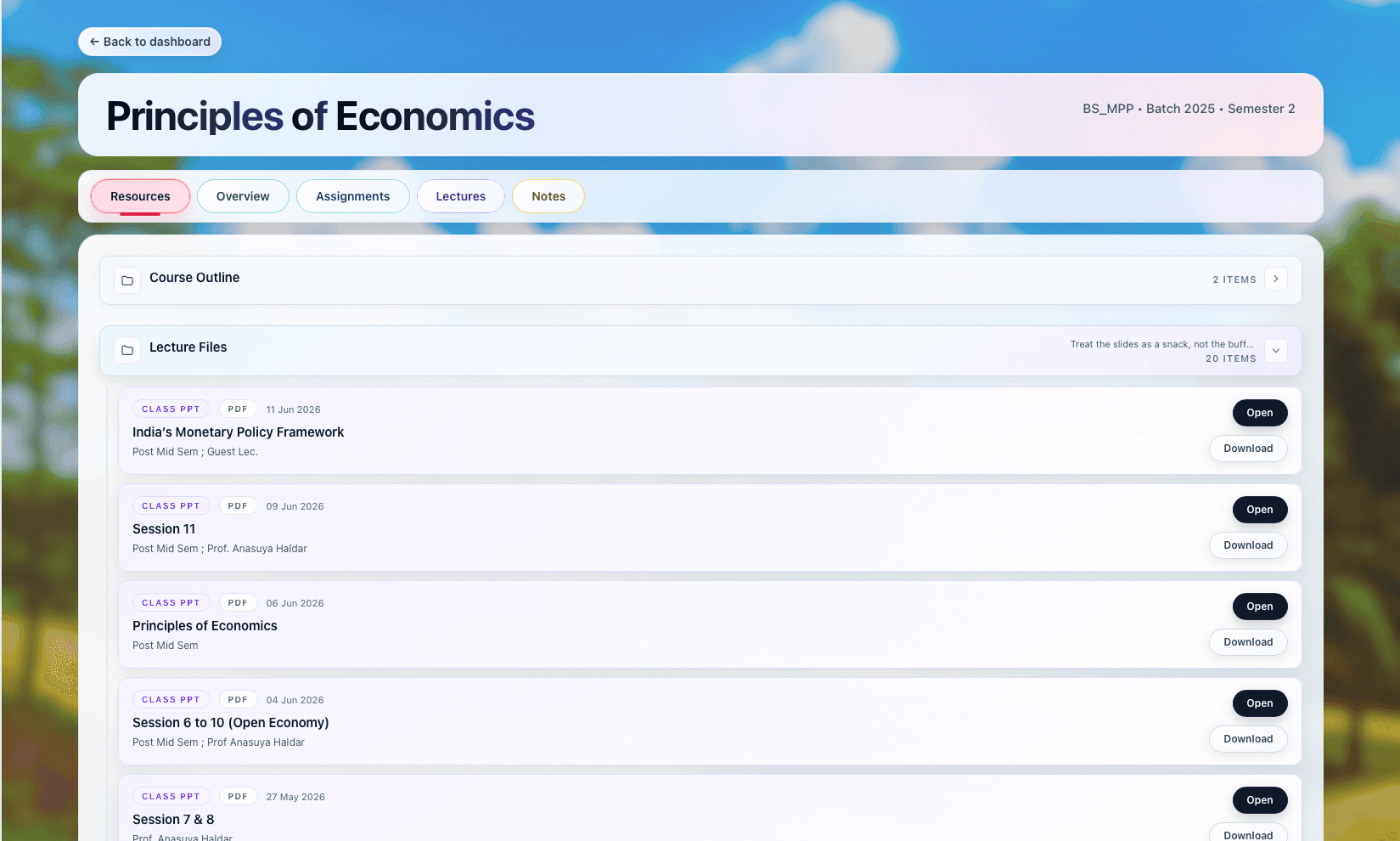 Clxrity subject hub preview